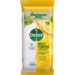 Dettol Multipurpose Disinfectant Cleaning Wipes Lemon 110 pack