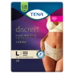 Tena Discreet Super Pant Large Cream 95-130cm 707ml Cream - Image 8